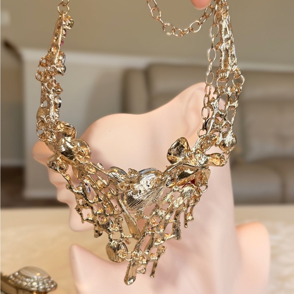 ⚜️ Elegant Multicolor Gemstone Necklace - Picture 6 of 9